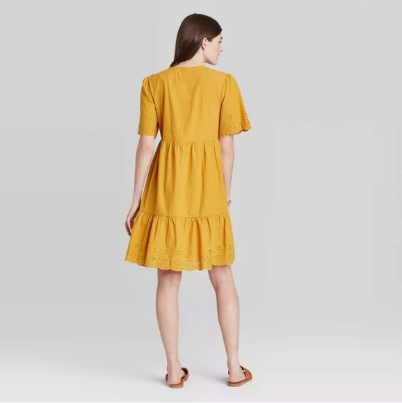 Knox Rose Boho Short-sleeved Dress - Picture 3 of 11